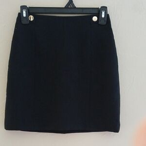 H&M Black Mini Pencil Skirt Work
